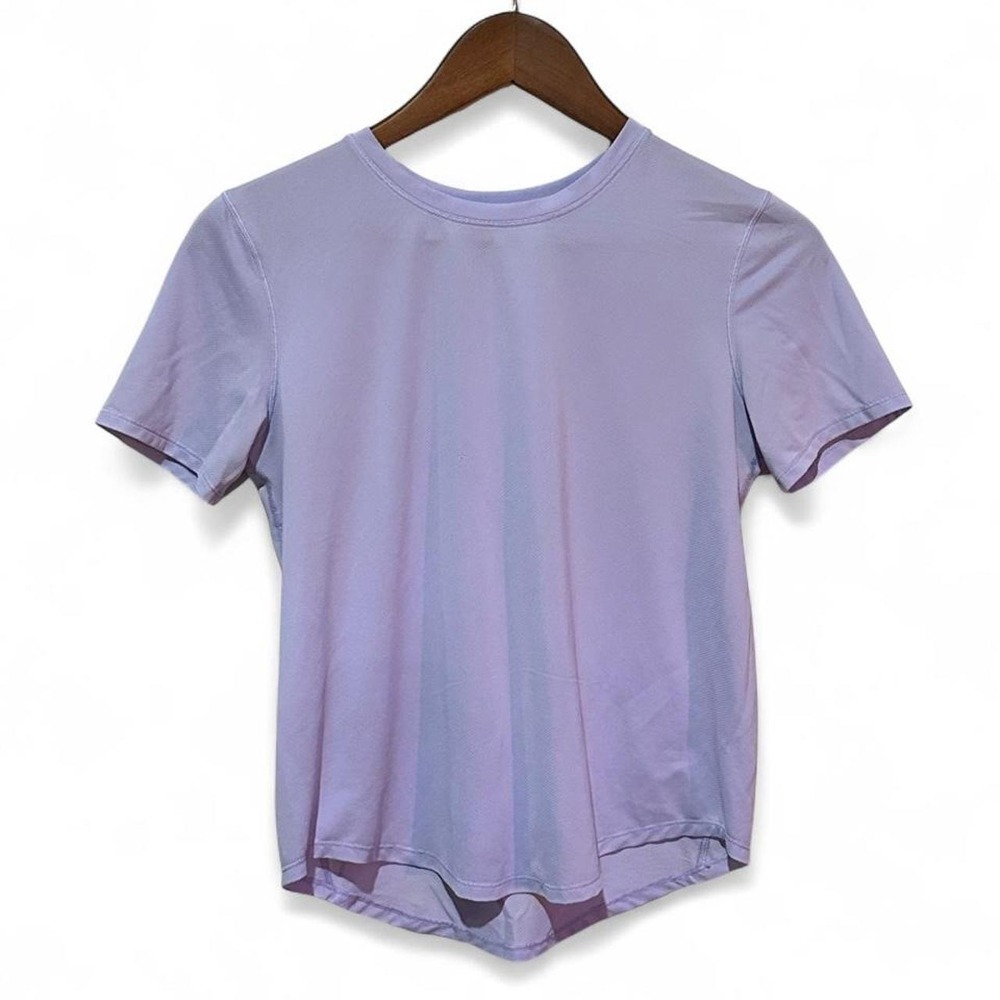 Lululemon Swiftly Tech Relaxed-Fit Short Sleeve Shirt Lilac Light Purple Size 2